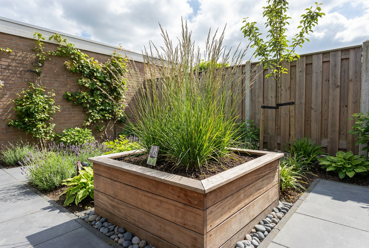 Pijpestrootje (Molinia 'Moorhexe') - Pijpestrootje