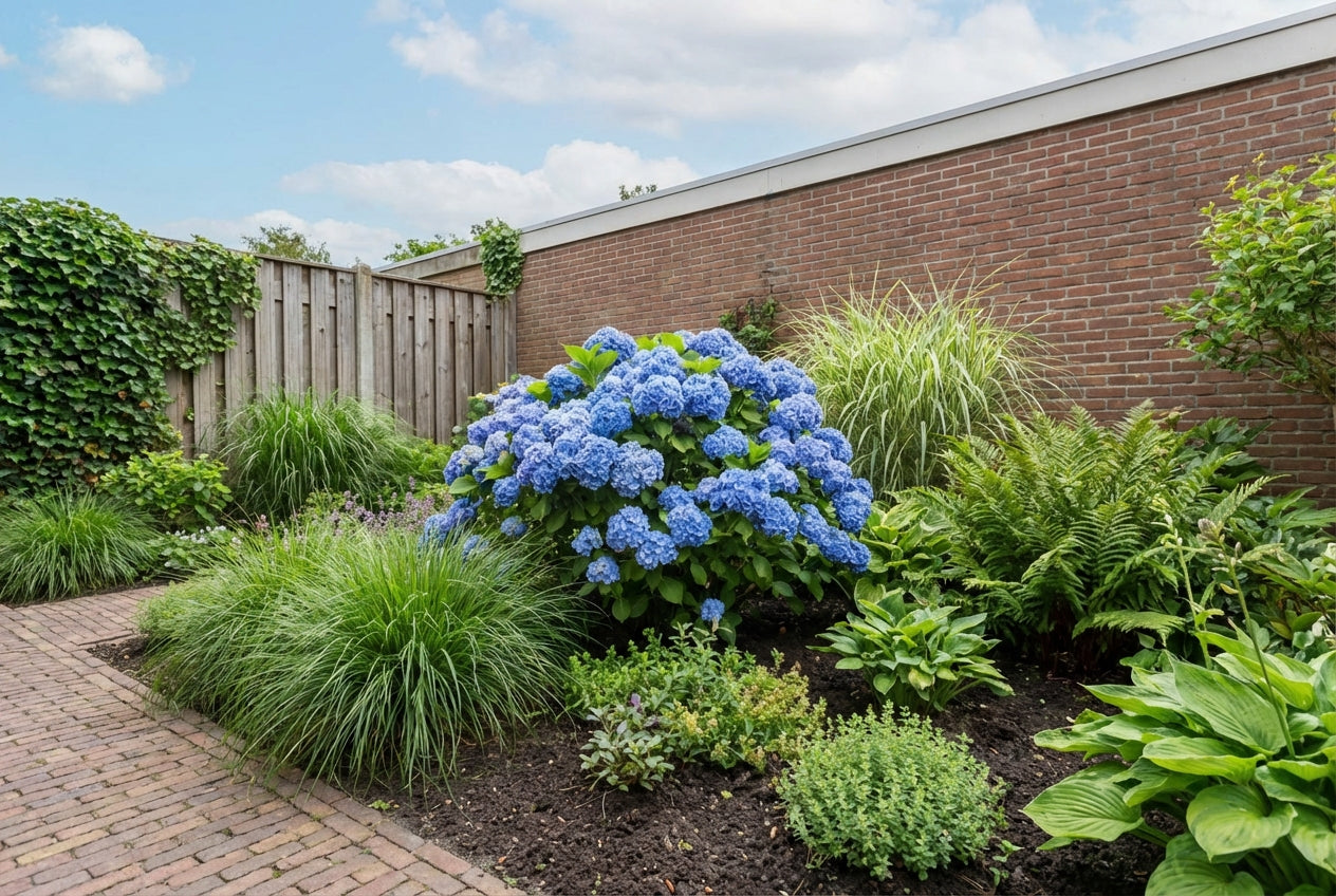 Hortensia (Hydrangea macrophylla ‘Bodensee’ ) - Hortensia
