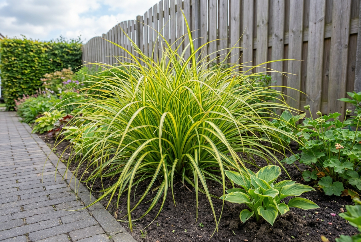 Zegge (Carex oshimensis 'Evergold') - Tuinplanten