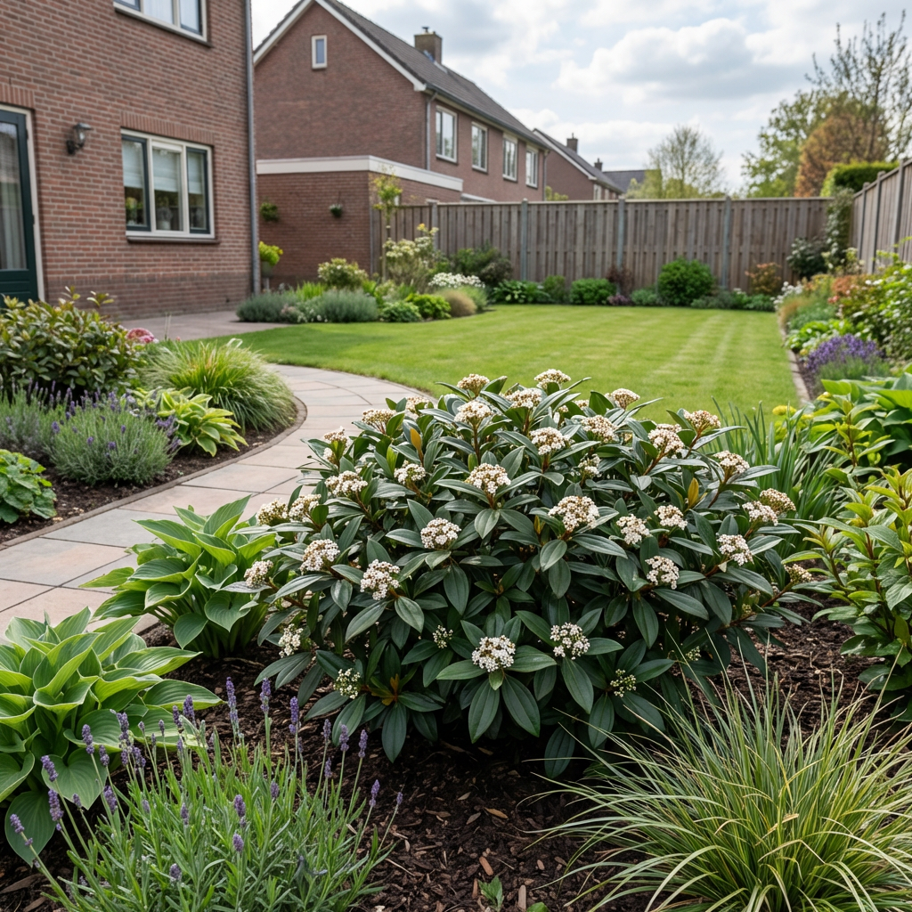 Sneeuwbal (Viburnum davidii) - Viburnum
