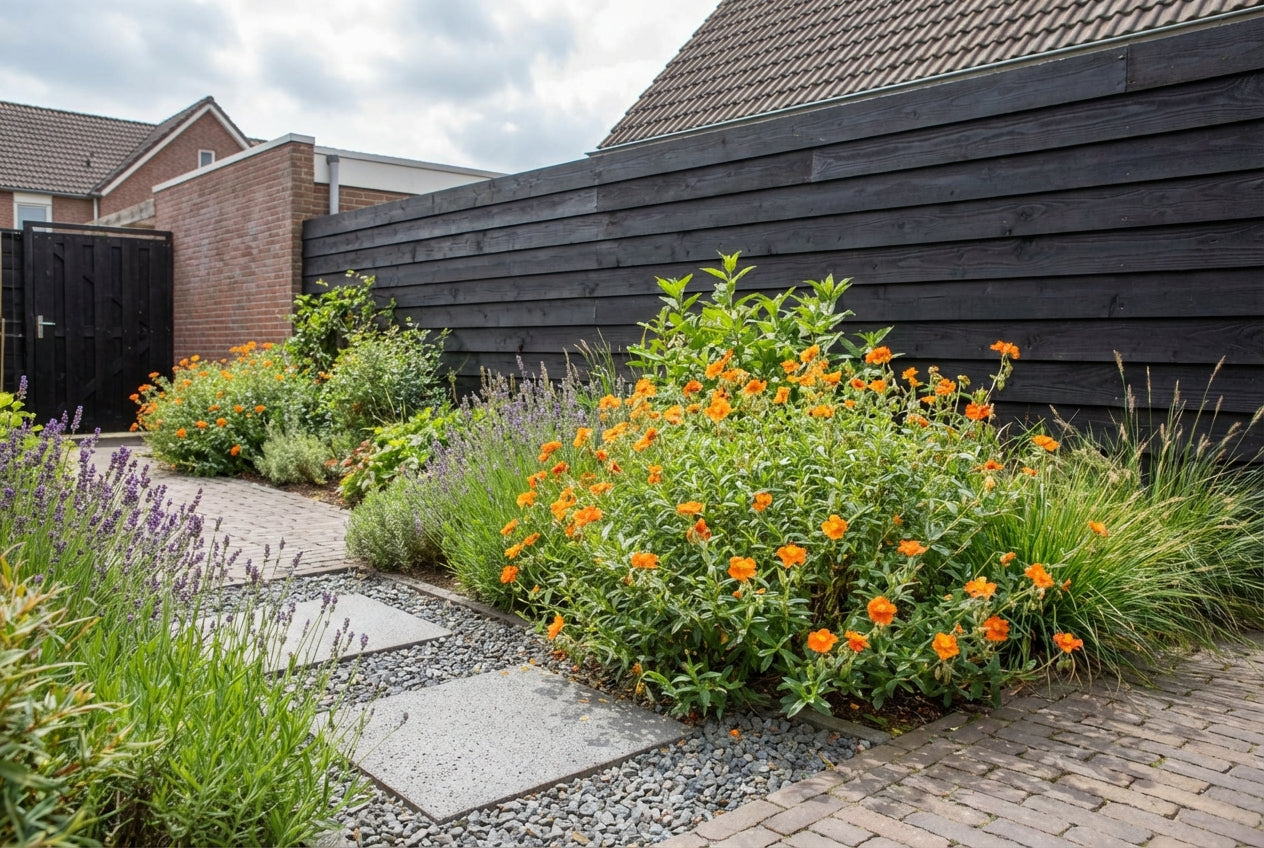 Zonneroosje (Helianthemum ‘Bronzeteppich') - Tuinplanten