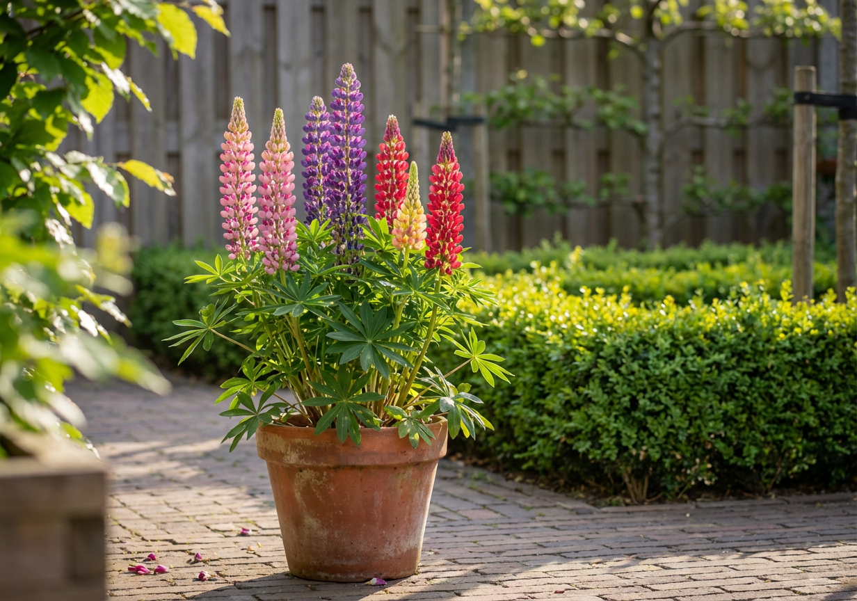 Lupine (Lupinus 'Minarette') - Tuinplanten