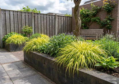 Japans berggras (Hakonechloa macra 'Aureola') - Japans berggras