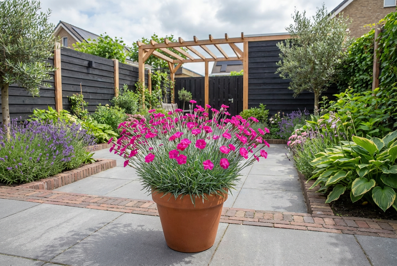 Anjer (Dianthus grat. 'Badenia') - Tuinplanten