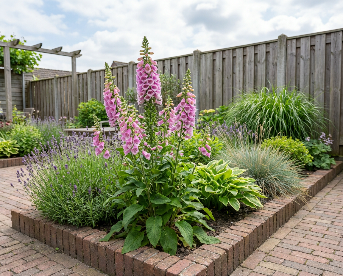 Vingerhoedskruid (Digitalis purpurea ‘Gloxiniiflora’) - Tuinplanten