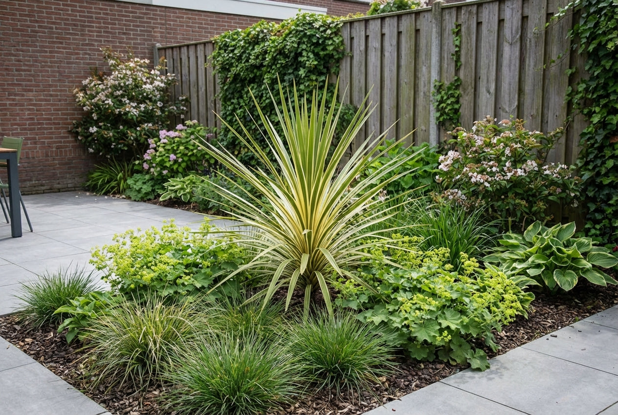 Cordyline (Cordyline australis 'Torbay Dazzler') - Exotische planten