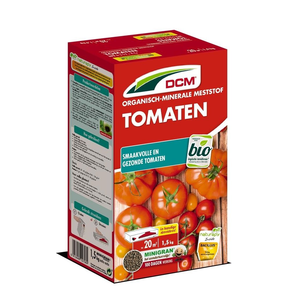 DCM Meststof Tomaten 20m2 (1,5KG) - Grond en Meststoffen