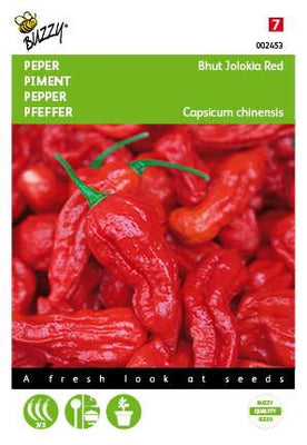 Peper Bhut Jolokia Red