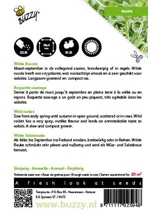 Rucola Selvatica - Zaden