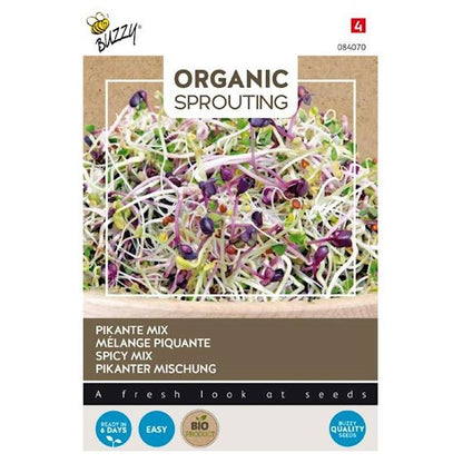 Salademengsel pikant (BIO) - Zaden