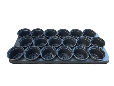 Kweektray met 18 potjes - 9 cm