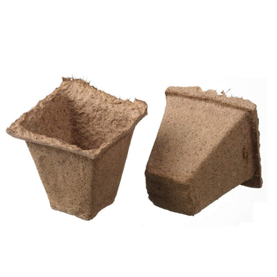 Afbreekbare potjes H6x6x6cm 16 stuks