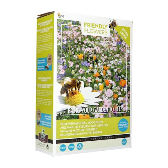 Friendly Flowers Bijen Laag - Zaden